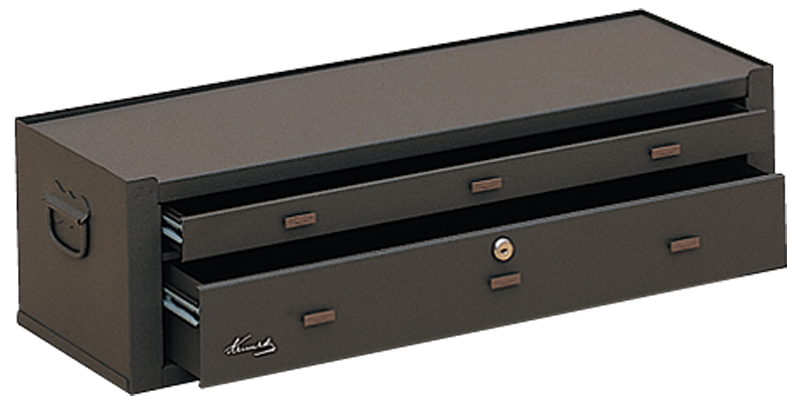 2-Drawer Add-On Base - Model No.MC28B Brown 7.88H x 9.63D x 28.13''W - Americas Tooling