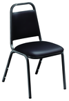 Standard Stack Chair -- 3/4" Square 19-Gauge Steel Tubing/Non-marring Plastic Glides - Americas Tooling