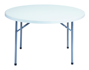 48" Round Blow Molded Folding Table - Americas Tooling