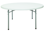 60" Round Blow Molded Folding Table - Americas Tooling