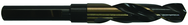 13/16" x 1/2" x 3" x 6" HSS - (M2) 118 Deg Split Point 3 Flat Gold & Black S & D Drill - Americas Tooling