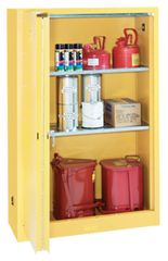 Flammable Liqiuds Storage Cabinet - #5445N 43 x 18 x 65'' (3 Shelves) - Americas Tooling