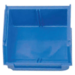 4 1/8″ × 4 1/8″D" × 3″ - Blue Plastic Bin - Americas Tooling