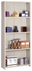 36 x 12 x 84'' - Closed Style Box "W" 22-Gauge Starter Shelving Unit - Americas Tooling