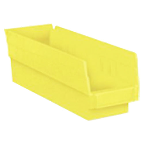 4 1/8″ × 23 5/8″ × 4″ - Yellow Economy Shelf Bin - Americas Tooling