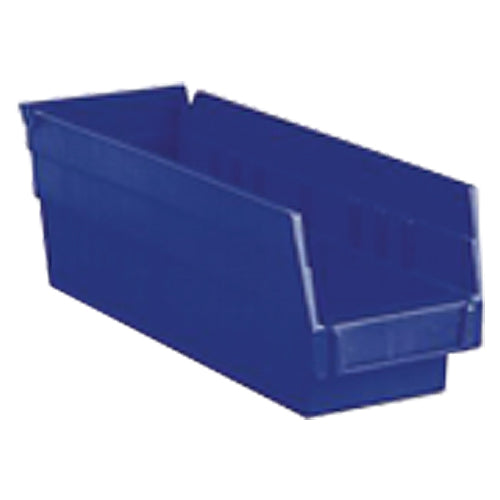 4 1/8″ × 17 7/8″ × 4″ - Blue Economy Shelf Bin - Americas Tooling