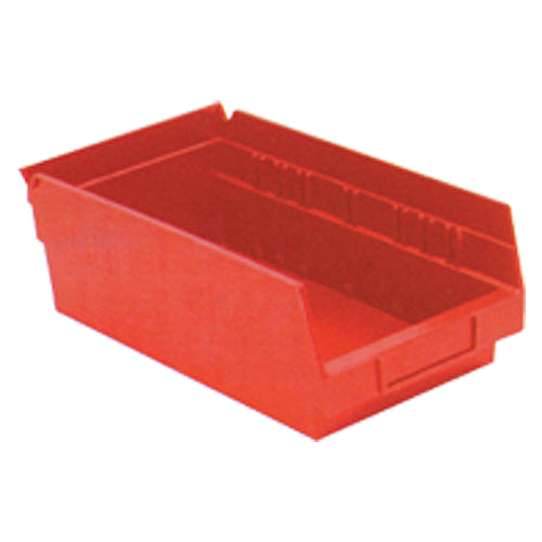 6 5/8″ × 11 5/8″ × 4″ - Red Economy Shelf Bin - Americas Tooling