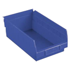 8 3/8″ × 17 7/8″ × 4″ - Blue Economy Shelf Bin - Americas Tooling