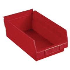 11 1/8″ × 17 7/8″ × 4″ - Red Economy Shelf Bin - Americas Tooling