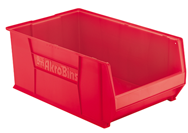 12-3/8" x 20" x 8" - Red Stackable Bins - Americas Tooling