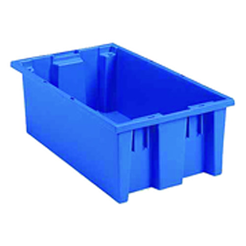 18″ × 11″ × 6″ - Blue - Nest Stack Tote Box - Americas Tooling