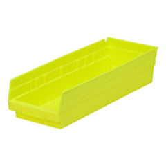 6 5/8″ × 17 7/8″ × 4″ - Yellow Economy Shelf Bin - Americas Tooling