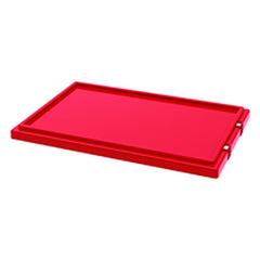 Red Lid for use with Akro Nest-Stack Tote 35–240 - Americas Tooling