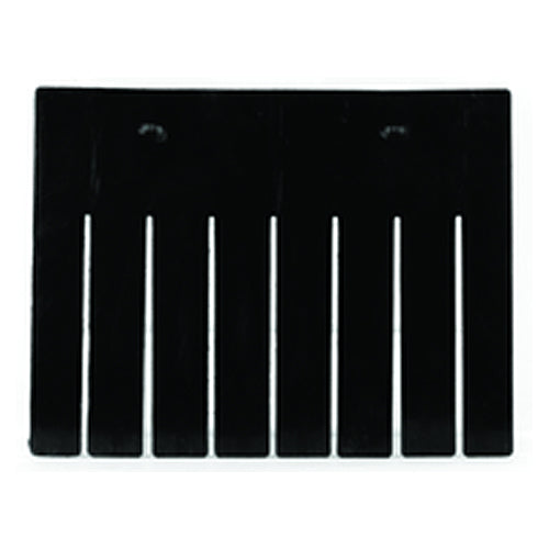 6-Pack - Black - Short Bin Dividers for use with Akro-Grid Container 33-168 - Americas Tooling