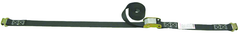 Load Binder - 1" x 10' - Flat Hook Ratchet Buckle Style - Americas Tooling