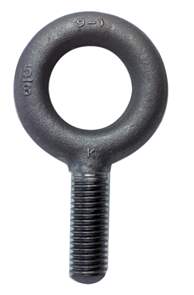 No Shoulder Plain Eye Bolt - 1-3/4-5 Thread, 2-7/8'' Eye Dia. - Americas Tooling