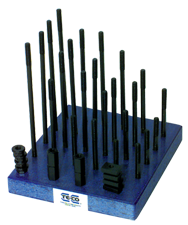 T-Nut and Stud Set - #68205; M12 x 1.75 Stud Size; 16mm T-Slot Size - Americas Tooling