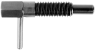 Lever Type Locking Plunger - .50 lbs Initial End Force, 2.5 lbs Final End Force (1/4-20 Thread) - Americas Tooling