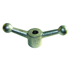 Cast Iron Ball Handles - 5/8″–11 Threaded Hole, 6″ Width, 2 1/2″ Overall Height, 1 5/8″ Hub Height - Americas Tooling