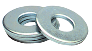 5/8 Bolt Size - Zinc Plated Carbon Steel - Flat Washer - Americas Tooling