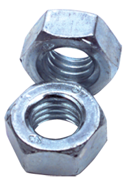 M16-2.00 - Zinc / Bright - Finished Hex Nut - Americas Tooling