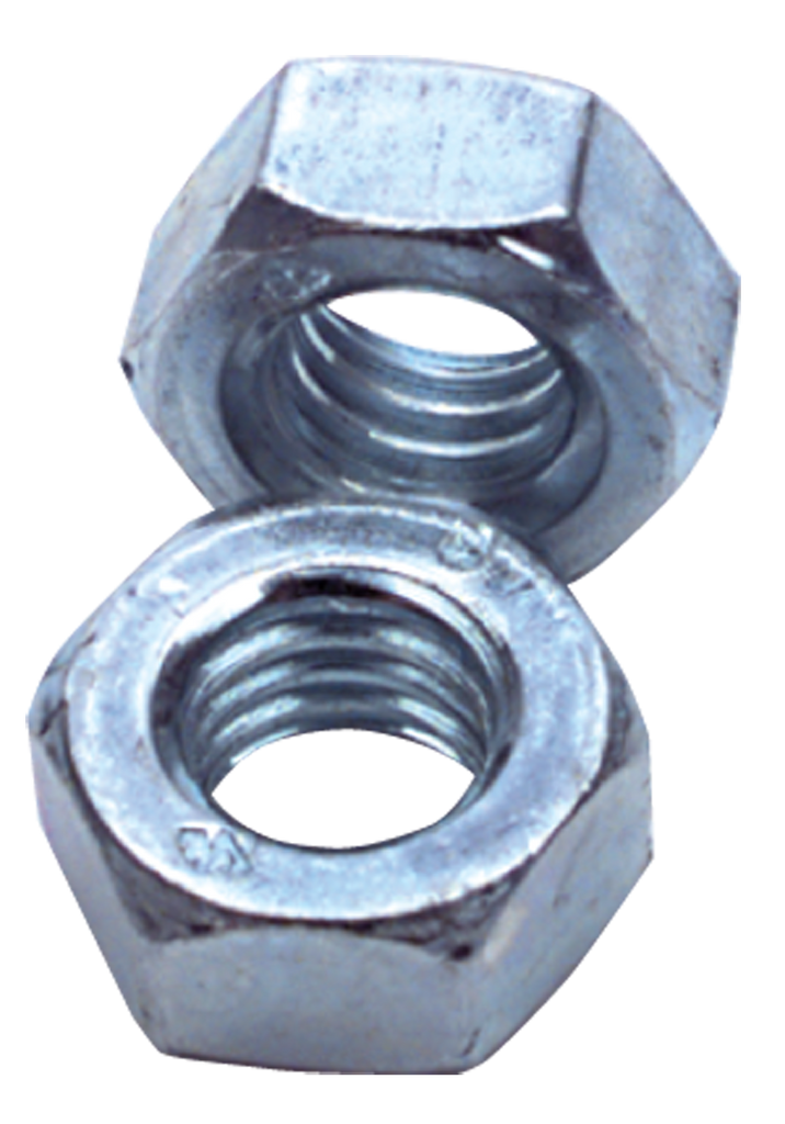 M18-2.50 - Zinc / Bright - Finished Hex Nut - Americas Tooling