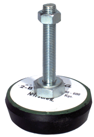 Machinery Mount - #2B 4-5/16'' Diameter - 16mm Bolt - Americas Tooling