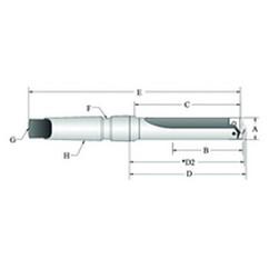 22025S-004IS T-A® Spade Blade Holder - Flute- Series 2.5 - Americas Tooling