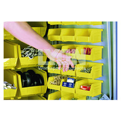 4 1/8″ × 5 3/8″ × 3″ - Yellow Small Plastic Bin - Americas Tooling