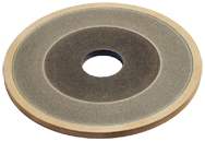 4 x 1/4 x 1-1/4" - 220 Grit - 100 Concentration - Type 1A1 Diamond Straight Wheel - Americas Tooling