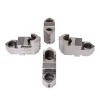 Hard Top Jaws for Scroll Chuck 5" 4-Jaw 4 Pc Set - Americas Tooling