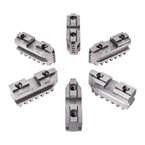 Hard Master Jaws for Scroll Chuck 6" 6-Jaw 6 Pc Set - Americas Tooling