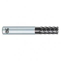 8mm x 8mm x 19mm x 60mm 6Fl 0.5mm C/R Carbide End Mill - EXO - Americas Tooling