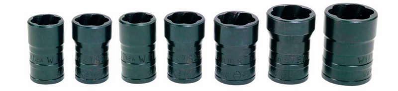 7 Pc. - 1/2" Drive Turbosocket Set - Metric - Americas Tooling