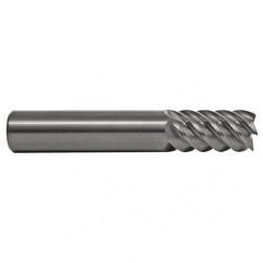 11mm TuffCut SS 6 Fl High Helix TiN Coated Non-Center Cutting End Mill - Americas Tooling