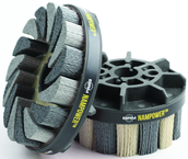 125mm x 18mm - 320 Grit - Nampower™ Nylon Abrasive Turbine Brush - Americas Tooling