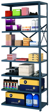 36 x 18 x 85'' (8 Shelves) - Open Style Add-On Shelving Unit - Americas Tooling