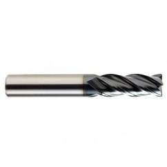 3/8 x 3/8 x 7/8 x 2-1/2 4Fl .045 C/R Carbide End Mill - TiALN - Americas Tooling