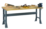 72 x 36 x 33-1/2" - Wood Bench Top Work Bench - Americas Tooling