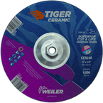9X1/4 TIGER CERAMIC T27 GRIND WHL - Americas Tooling