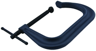 4408, 4400 Series Forged C-Clamp - Extra Deep-Throat, Regular-Duty, 2" - 8" Jaw Opening, 6" Throat Depth - Americas Tooling