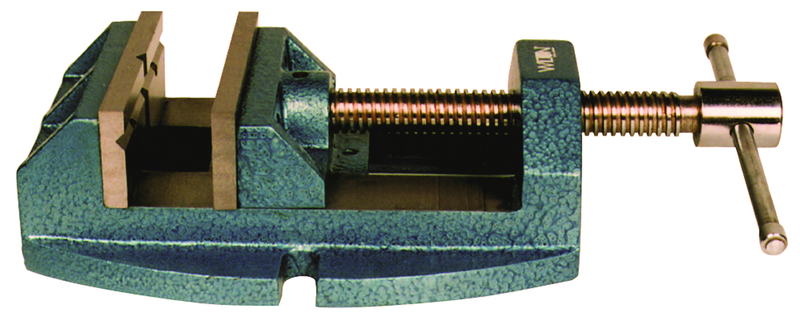 1345 Drill Press Vise Continuous Nut 4" Jaw Opening - Americas Tooling