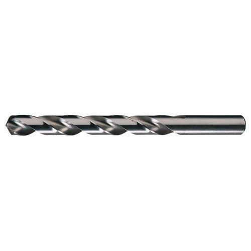 8.80mm RHS / RHC HSS 118 Degree Radial Point General Purpose Jobber Length Drill - Bright - Exact Industrial Supply