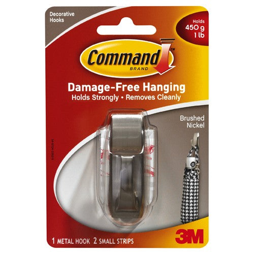 Command Modern Reflections Hook MR01-BN-ES - Exact Industrial Supply