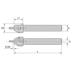 ATBI6254 WG A SERIES STEEL TOOLHOLDER - Exact Industrial Supply