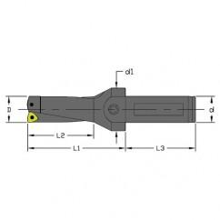 UD-1812-2D-150 2XD Indexable Drill - Americas Tooling