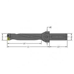 UD-1625-4D-125 - 1.625" Dia - Indexable Drill - Coolant Thru - Americas Tooling