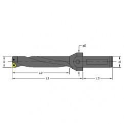 UD-1437-4D-125 - 1.437" Dia - Indexable Drill - Coolant Thru - Americas Tooling