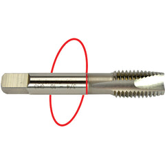 ‎5/16-24 Dia-H3-3 FL-Std Spiral Point Tap - Red Ring - Americas Tooling