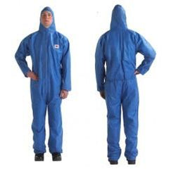 4515 3XL BLUE DISPOSABLE COVERALL - Americas Tooling